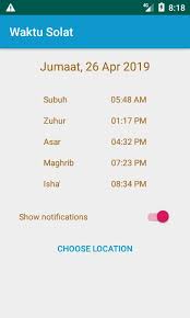 Kuala kangsar malaysia terletak di 6828,42 km barat laut dari mekkah. Waktu Solat For Android Apk Download