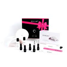 Semilac Zestaw Startowy Do Manicure Hybrydowego Try Me Led 24w