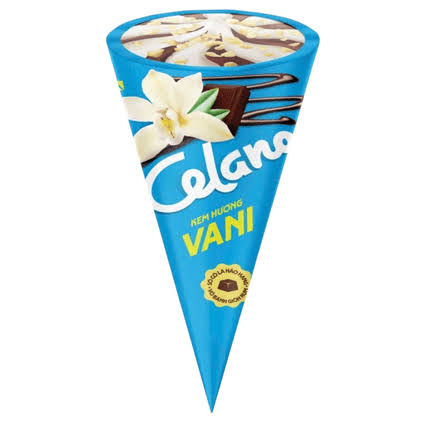 Kem ốc quế Celano Vani 66g