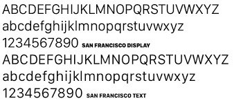 San Francisco All The Specs Of Apples New Standard System Font Geek Out Inspirations For Productive Lifestyles
