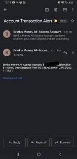 The brink's money prepaid mastercard is issued by republic bank & trust company pursuant to a license by mastercard international incorporated. Brink S Money All Access Prepaid Debit Card Stimulus Check Eip3 1 400 Per Person And Child