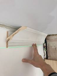 The original plan was the have the crown hi cassidy! Two Part Crown Install Tips Tricks Old Town Home