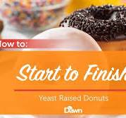 Donut How To: Start to Finish Yeast Raised Donuts - YouTube