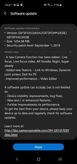 With this app installed, your smart camera and mobile device are easily paired for fast and easy image sharing. Samsung Galaxy S10 Lineup Gets All The New Camera Features That Came With The Note 10 Tech