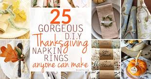 22 great diy napkin ring ideas for every occasion. 25 Gorgeous Diy Thanksgiving Napkin Rings To Make