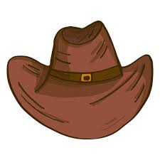Cowboy Hat Front View Cartoon Transparent Png Svg Vector File