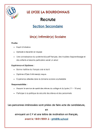 Si vous souhaitez inscrire votre enfant dans une école privée, sachez que l'établissement exigera probablement une lettre de motivation pour compléter son dossier de candidature. Parents D Eleves Du Lycee La Bourdonnais Home Facebook