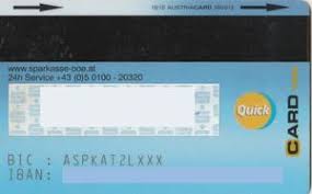 Bei der zahlungsprüfung und authentifizierung erhält der händler keinerlei einblick in ihre daten, da diese gesichert und verschlüsselt übertragen werden. Bank Card Sparkasse Maestro Sparkasse Oberosterreich Austria Col At Ms 0016