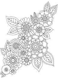 Here are coloring pages inspired by the beauties of nature: Flower Cluster Giclee Print Hello Angel Art Com In 2021 Coloring Book Art Mandala Coloring Pages Coloring Books