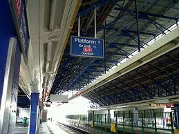 Passing by in the evening. Taman Bahagia Lrt Station Klia2 Info