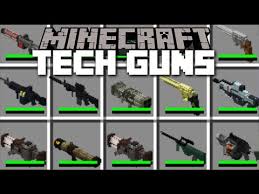 Guns, armors and a lot more. Minecraft Tech Guns Mod Showcase Harbolnas K