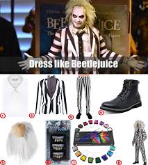 Beetlejuice Black And White Striped Suit Beetlejuice Costume For Cosplay Halloween 2020 Beetlejuice Costume Beetlejuice Lydia Deetz Costume