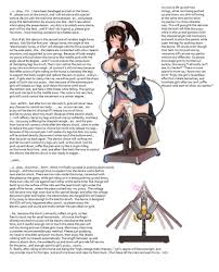 lamb (artist), hard-translated, highres, source request, third-party edit,  translated, 1girl, afterimage, animal collar, areola slip, arms behind  back, arrow (symbol), bare shoulders, bdsm, between breasts, black  thighhighs, blush, bondage, bound, bow, bow