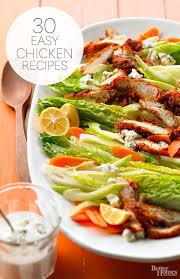 Who ever said that chicken wings, doughnuts, and pizza couldn't be healthy? Try Quick And Easy Chicken Recipes For Dinner Tonight Find Sandwiches Salads Pastas And More Chicken Dinner Recipes Easy Chicken Dinner Recipes Chicken Recipes