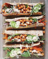 Spiced Chickpea Wraps By Thevegansara Recipe Tahini Dressing 1 4 Cup Tahini 3 Tablespoons Warm Water 1 1 2 Tablespoons Lemon Juice 1 Tablespoon Rice Vinegar
