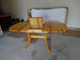 Table à manger avec rallonge intégrée. Achetez Table En Pin Occasion Annonce Vente A Chantonnay 85 Wb164968774
