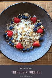 Thermomix Porridge Recipe Thermomix Recipes Porridge Recipes Food