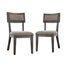 Furniture home sports & outdoors patio & garden target best choice products flash furniture furniture domain homesquare lamps plus. Set Of 2 Rawlins Upholstered Dining Chairs Gray Homes Inside Out Target