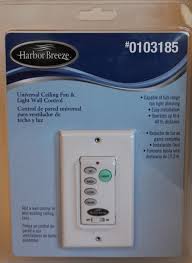 Universal Ceiling Fan And Light Wall Control Fan Receiver 0103185 By Harbor Breeze Ceiling Fan Ceiling Fan With Remote Wall Lights