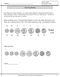 Counting Coins Worksheets From The Teacher S Guide Money Worksheets Counting Coins Worksheet Counting Money Worksheets