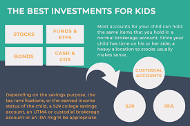 Banks with physical locations where children can go to interact with bankers and physically deposit money were given bonus points because children are more likely to have. Best Investments For Kids How To Secure Your Child S Financial Future