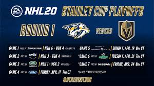 Get your nhl playoffs printable bracket. Preds Golden Knights Tied In Round One Of Virtual Playoff Simulation