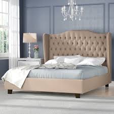 Willa Arlo Interiors Aman Upholstered Standard Bed Furniture Bed Upholstered Panel Bed