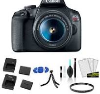 Canon EOS Rebel T7 EF-S 18-55mm IS II Kit with Extra Battery ...