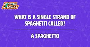 What Is A Single Strand Of Spaghetti Called Wisdom Biscuits