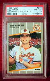 Check spelling or type a new query. Auction Prices Realized Baseball Cards 1989 Fleer Bill Ripken Whited Out Vulgarity