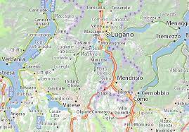 Partenza da ispra (sud del lago maggiore) si sale il lago verso nord tagliando verso santacatterina. Mappa Michelin Lago Di Lugano Pinatina Di Lago Di Lugano Viamichelin