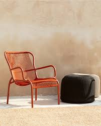 Vincent Sheppard Loop Lounge Terracotta Otto Charcoal Taupe Patio Lounge Chairs Comfortable Outdoor Chairs Comfortable Outdoor Furniture