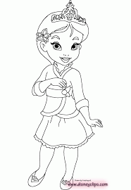 Disney Princess Coloring Pages Babies Desenhos De Princesas Desenhos Fofinhos Desenhos