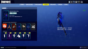 The pickaxe, also known as harvesting tool, is a tool that players can use to mine and break materials in the world of fortnite. New Leaked Iron Beak Pickaxe In Fortnite Battle Royale Youtube