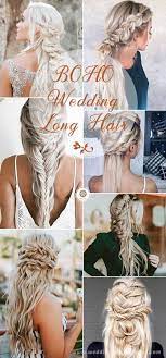 Diy Bohemian Wedding Hairstyles With Braids Spring Weddings Fall Weddings Half Up Ha Bohemian Wedding Hair Fall Wedding Hairstyles Wedding Hairstyles Bride