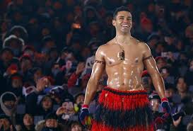 Tonga's flag bearer pita taufatofua cemented his status as a firm fan favorite at the tokyo olympics opening ceremony on friday when he once again walked into the stadium shirtless and covered in oil. Olympics Tongan Taufatofua Looks To Be Dual Threat In Tokyo Reuters