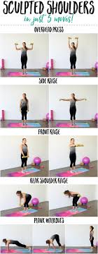 The Sculpted Shoulders Workout Shoulder Workout Exercise Workout