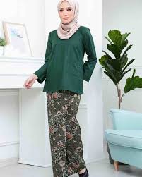 Full lining chiffon pada seluruh baju dan lengan. Kurung Kedah Cendana Baju Kurung Moden Stylista Facebook