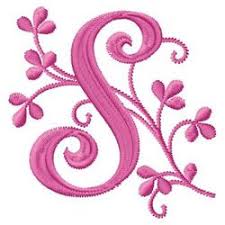 Buchstabe s logo design vorlage. Monogram S Embroidery Design Embroiderydesigns Com In 2022 Embroidery Designs Embroidery Monogram Machine Embroidery Alphabet