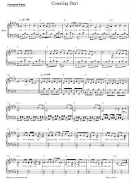 Counting Stars Onerepublic Stave Preview 1 Free Piano Sheet Music Piano Chords Clarinet Sheet Music Violin Sheet Music Piano Sheet Music