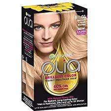 Typically, toner for blonde hair should only be left on for 10 minutes or less. Amazon Com Garnier Olia Ammonia Free Permanent Hair Color 100 Percent Gray Coverage Packaging May Vary 8 1 2 03 Medium Pearl Blonde Hair Dye Pack Of 1 Beauty