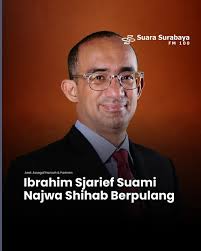 Ibrahim Sjarief bin Husein Ibrahim Assegaf (54) suami dari Najwa Shihab  berpulang pada Selasa (20/5/2025) siang pukul 14.29 WIB. Dilansir dari  Antara, Komisaris Utama platform berita Narasi TV itu mengembuskan napas  terakhir