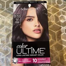 Schwarzkopf Color Ultime Violet Ash- 5.53 Permanent Hair Color