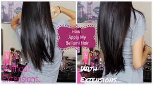 Maybe you would like to learn more about one of these? How I Apply My Bellami Hair Extensions Youtube