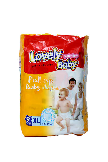 Lovely Baby Baby Diaper (Extra Large)