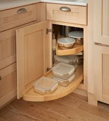 Storage Solutions At Kraftmaid Com Corner Cabinet Solutions Kitchen Cabinet Storage Corner Kitchen Cabinet
