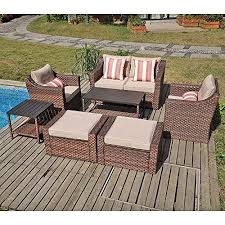 Check This Sunsitt Outdoor Furniture Set 7 Piece Patio Wicker Sofa Lo Patio Furniture Patiofurnit Outdoor Furniture Sets Patio Furniture Sets Furniture Sets
