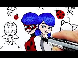 Learn how to draw nooroo kwami from miraculous ladybug (miraculous ladybug) step by step : Video Miraculous Ladybug Colouring Pages