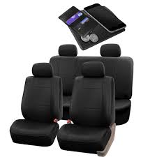 Coverking introduces slip over, custom fit seat covers made with top grade leather on the seating surface and leatherette covering the rest of the seat. Car Seat Covers Interior Car Accessories The Home Depot