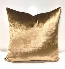 Luxury Bronze Velvet Pillow Cover Velvet Pillows Bronze Etsy In 2020 Velvet Pillow Covers Velvet Pillows Velvet Cushions